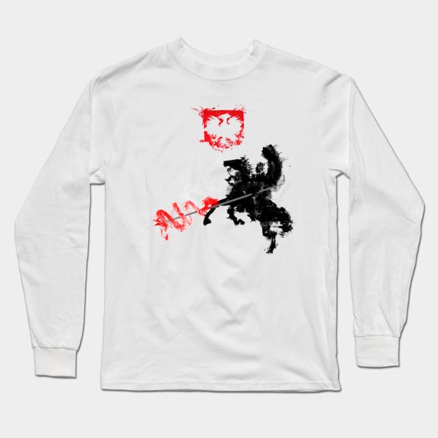 Polish Hussar Long Sleeve T-Shirt by vivalarevolucio